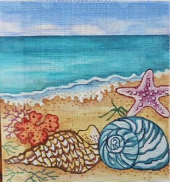 R1127 Beach Scene R		8 x 8 18 Mesh Robbyn's Nest Designs