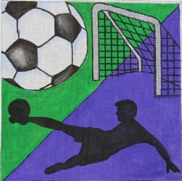 R954 Soccer Square 8 x 8 18 Mesh Robbyn's Nest Designs