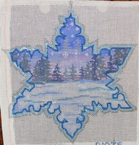 R1075 The Wild Snow 6.75 x 7	18 Mesh Robbyn's Nest Designs