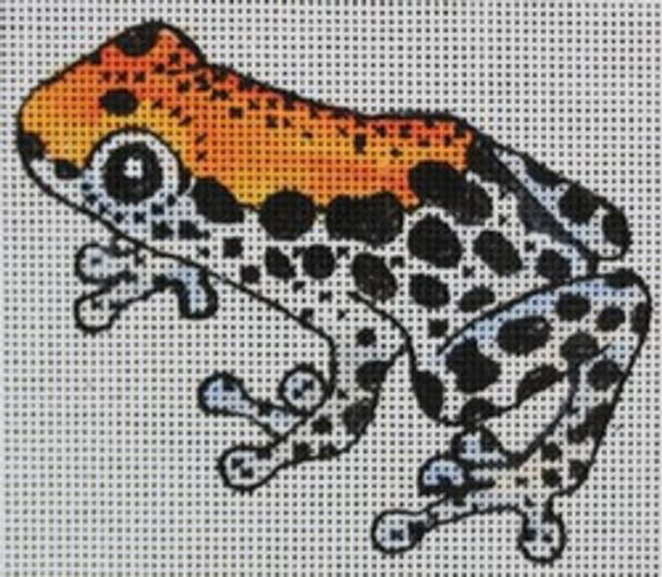 R847 Orange and black frog 4.25 x 3.25	18 Mesh Robbyn's Nest Designs