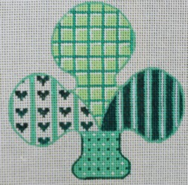 R764	Green Shamrock	 4.25 x 4.25	18 Mesh Robbyn's Nest Designs