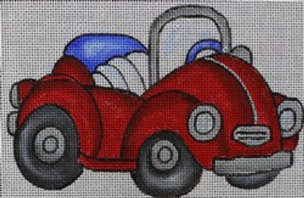 R733 Red Car	6.5 x 4.25	18 Mesh Robbyn's Nest Designs