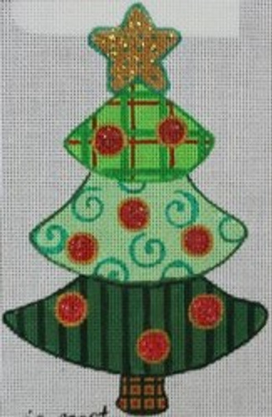 R683 Whimsical Christmas Tree 4.5 x 6.75	18	Mesh Robbyn's Nest Designs