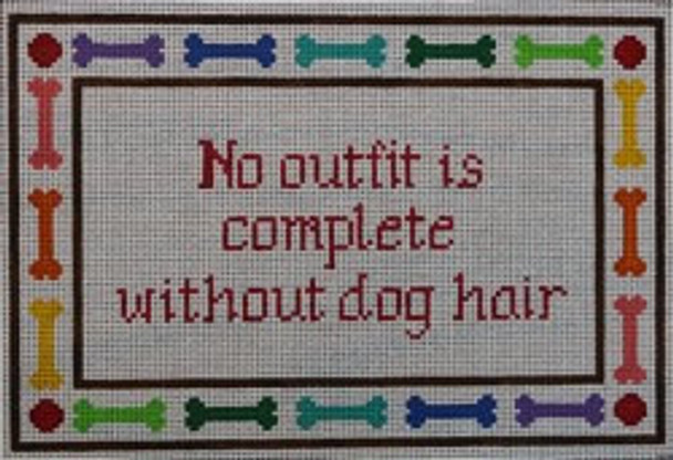 WS925	No Outfit Complete/Dog Hair	6.75 x 10.5 13 Mesh WINNETKA STITCHERY DESIGNS