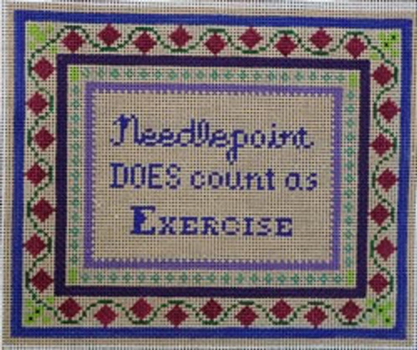 WS929	Needlepoint/ Exercise	7.25 x 8.75	 13 Mesh WINNETKA STITCHERY DESIGNS