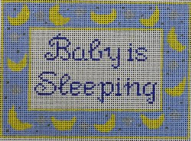 WS771	Moon/ Stars Baby Sleeping 	5.25 x 7.25	 13 Mesh WINNETKA STITCHERY DESIGNS