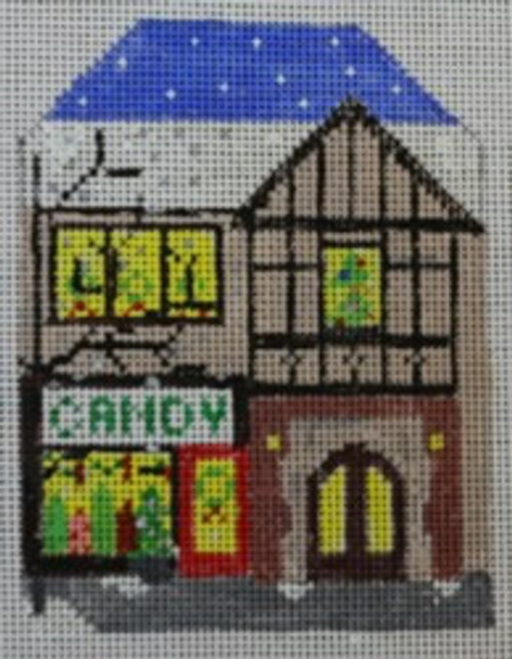 WS660C	Candy Store 4.5 x 3.75 18 Mesh WINNETKA STITCHERY DESIGNS