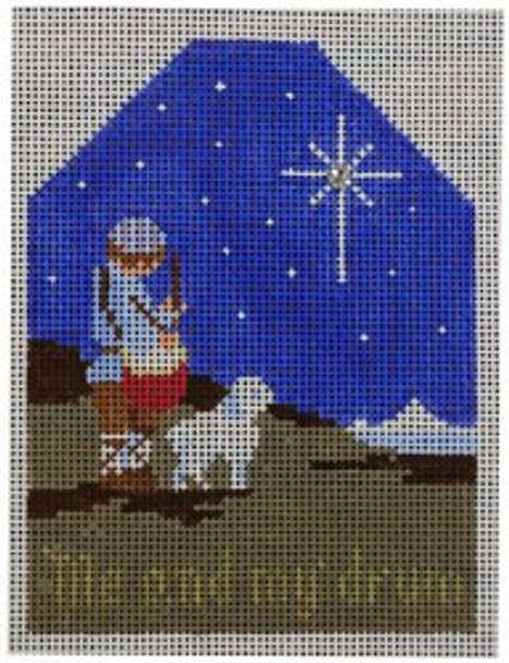 WS478	Drummer Boy/ Star Ornament 	 3.5 x 4.75 18 Mesh WINNETKA STITCHERY DESIGNS