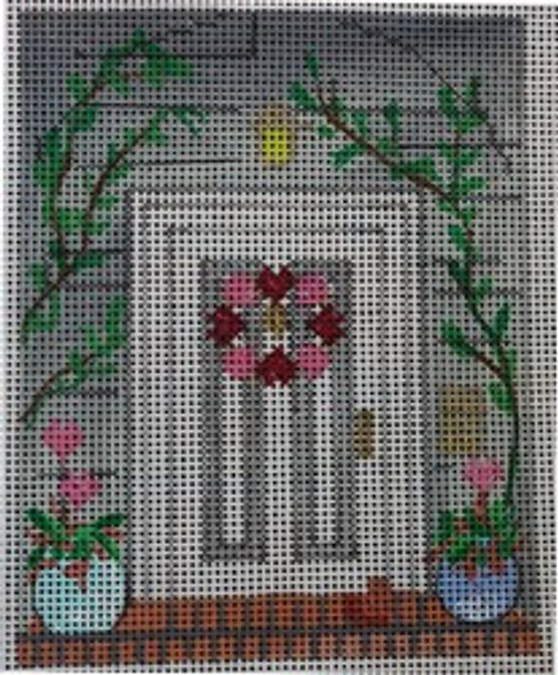 WS870G	Valentine Door 5.5 x 4.5 18 Mesh WINNETKA STITCHERY DESIGNS