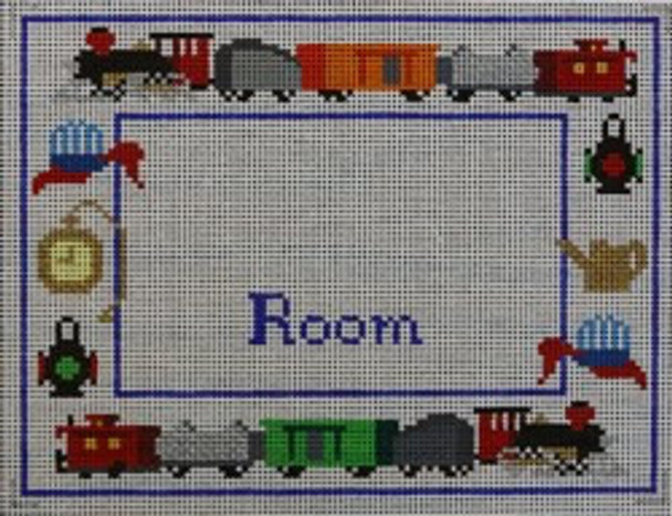 WS656	Train/Room 	6.5 x 8.5 13 Mesh WINNETKA STITCHERY DESIGNS