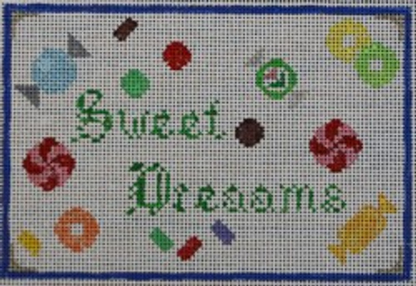 WS702	Sweet Dreams	5 x 7 13 Mesh WINNETKA STITCHERY DESIGNS