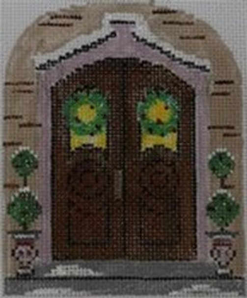 WS739K	Double Door   4.5 x 4 18 Mesh WINNETKA STITCHERY DESIGNS