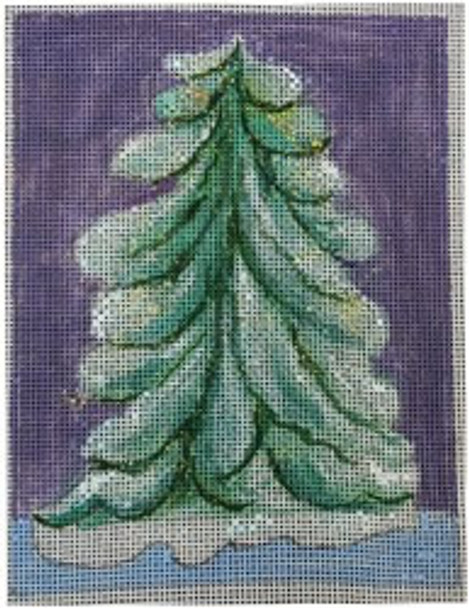 WS877A	Snow Tree	6 x 4.5 18 Mesh WINNETKA STITCHERY DESIGNS