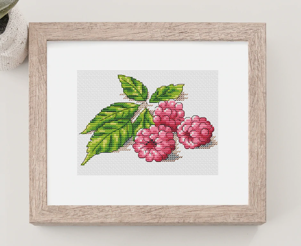 Raspberry (mini) Artmishka Counted Cross Stitch Pattern