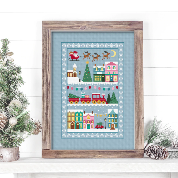 LilDD76 Christmas Town Little Dove Designs