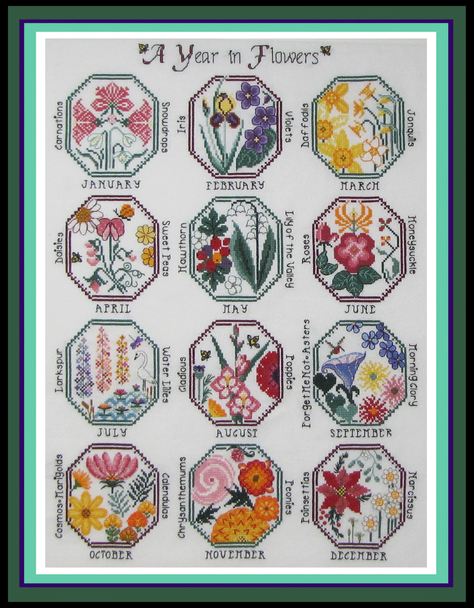 A Year in Flowers Tempting Tangles