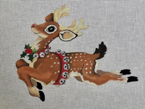 HO3137 FLYING REINDEER 12 inches wide 13 Mesh Raymond Crawford Designs