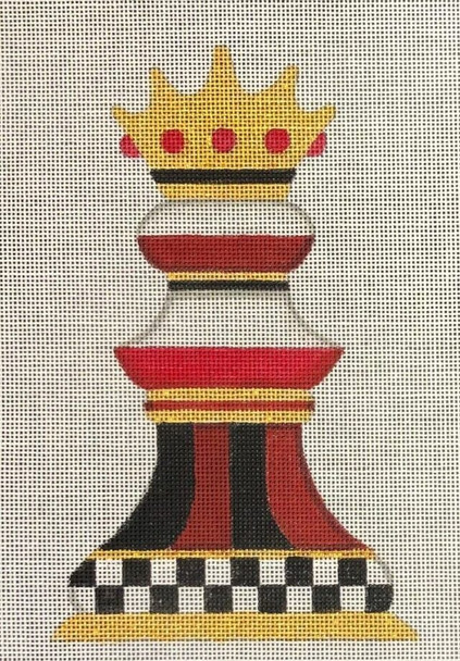 HO2123 QUEEN CHESS PIECE Standup,7.25 tall 13 Mesh Raymond Crawford Designs