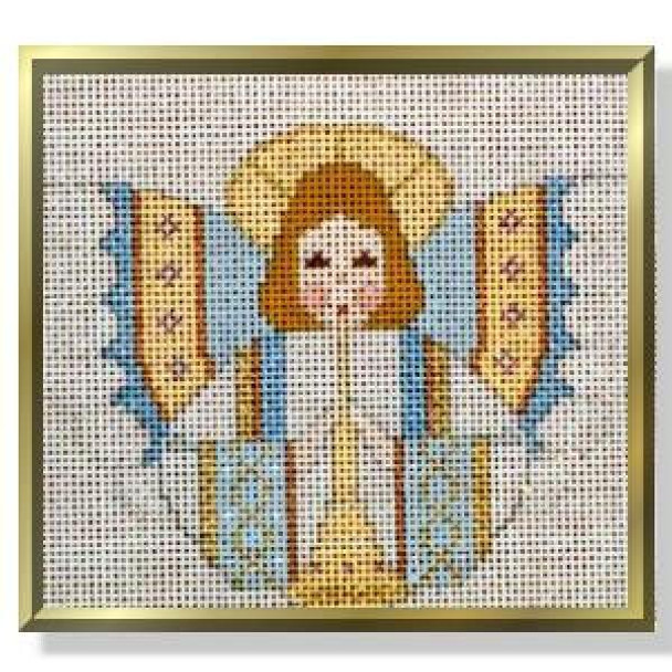 CD944* Flying Angel 6.5"13 Mesh With Stitch Guide DESIGNS BY CAROL DUPREE Quail Run Designs