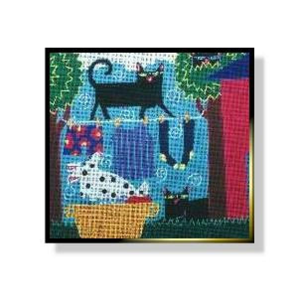 NC112 Because You're Mine I Walk the Line 13 x 12	13 Mesh  With Stitch Guide NANCY COFFELT Quail Run Designs