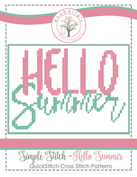 Hello Summer 59w x 34h by Anabella's 22-2098 YT WAB118