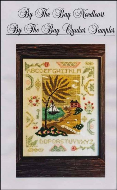 zwBN32 By The Bay Quaker Sampler 126 x 98 By the Bay Needleart  YT