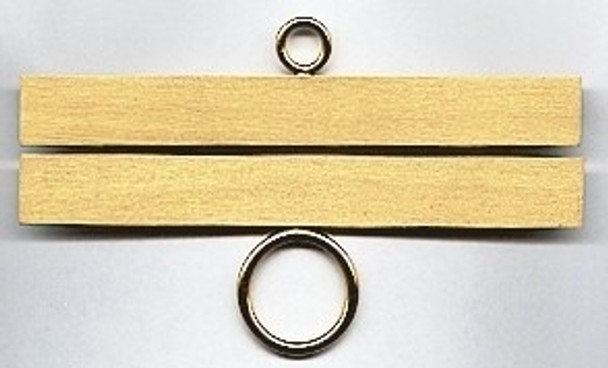 78116 Bellpull Permin Brass; Satin Finish 16cm (6-1/4") 