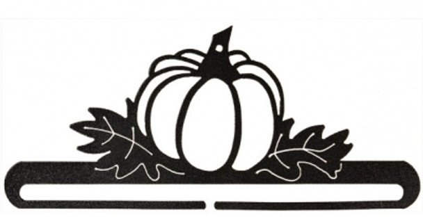 AM27762 Bellpull Ackfeld Manufacturing Pumpkin Split Btm - Charcoal Metal; Powder Coated Silver Vein  12"