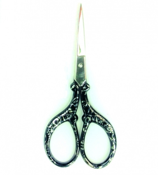 Permin 5268 Black - Embroidery Scissors Size:   3.5"