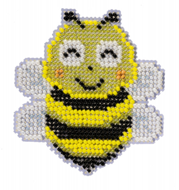 MH212216 Bee (2022) Mill Hill Beaded Ornament