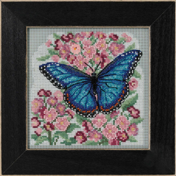 MH142216 Mill Hill Buttons and Bead Kit Blue Morpho Butterfly (2022)