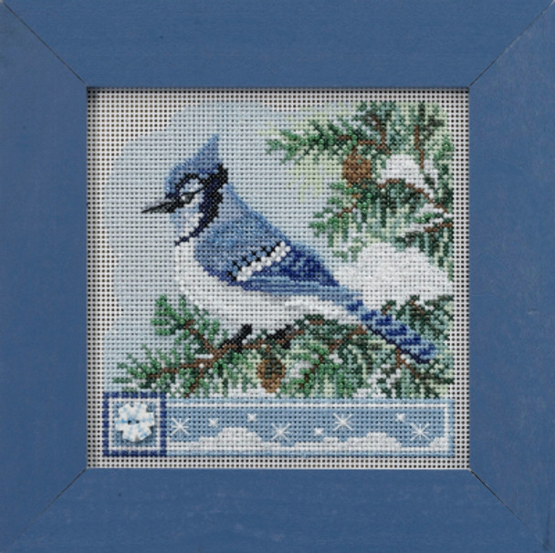 MH142233 Mill Hill Buttons and Bead Kit Blue Jay(2022)