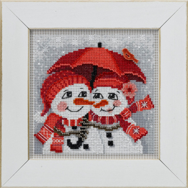 MH142235 Mill Hill Buttons and Bead Kit Snow in Love (2022)