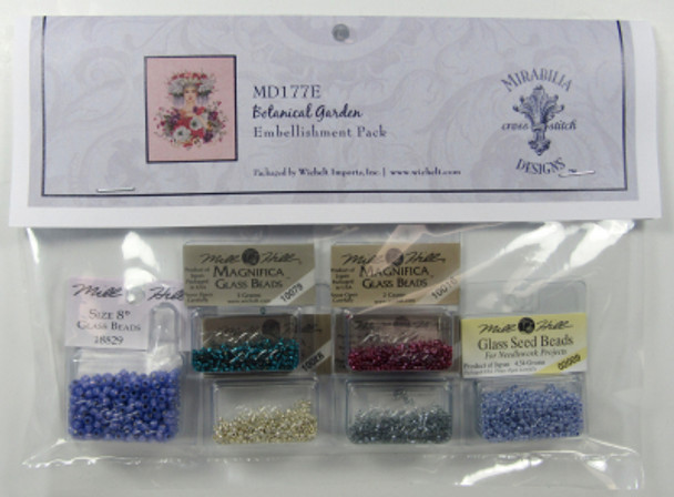 MD177E Botanical Garden Embellishment Pack Mirabilia Designs