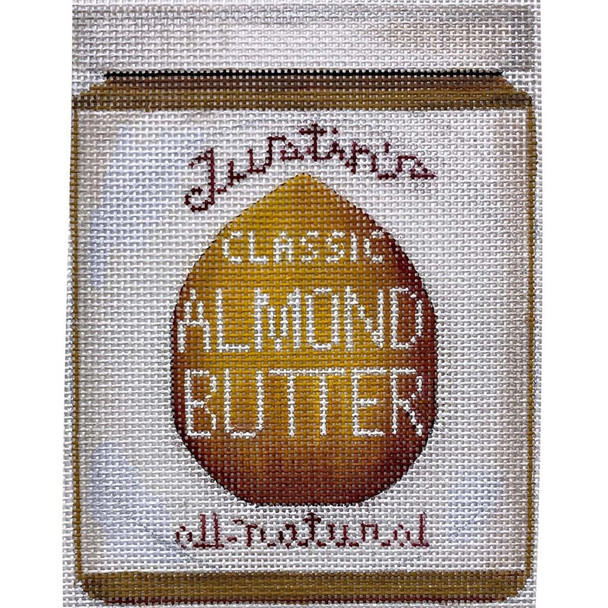 AP4324! JUSTINS ALMOND BUTTER JAR 4 x 5.25 18 Mesh Alice Peterson!