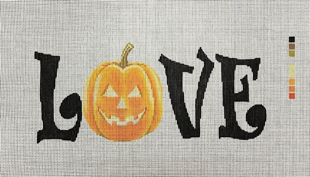 ASIT610 Love Halloween 13 x 7 13 Mesh A Stitch In Time