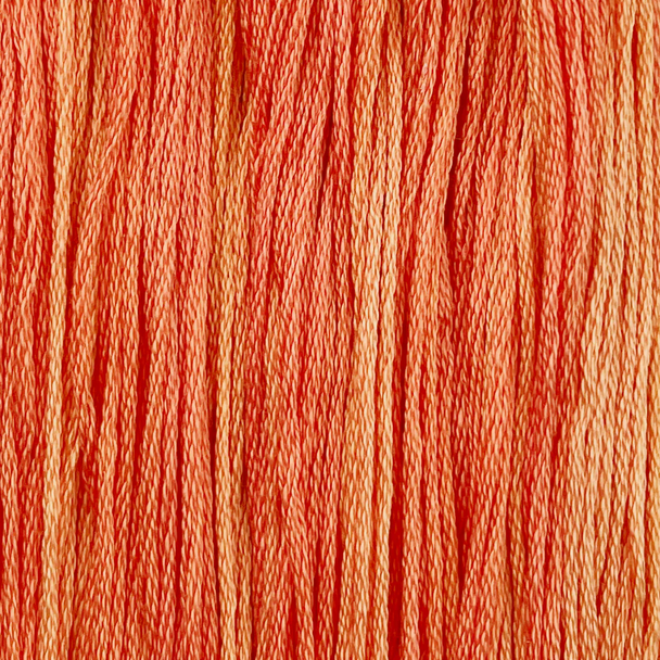 Hand Dyed Thread - Apricot Colour and Cotton