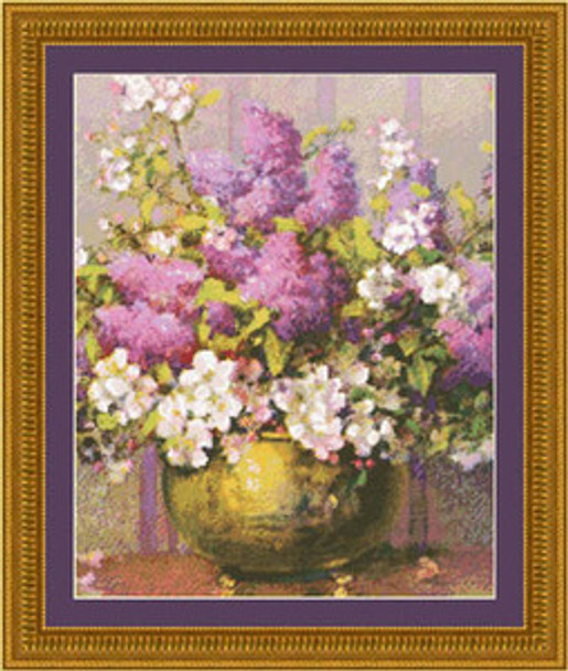 Spring Lilacs & Blooms by Kustom Krafts 12-2407 