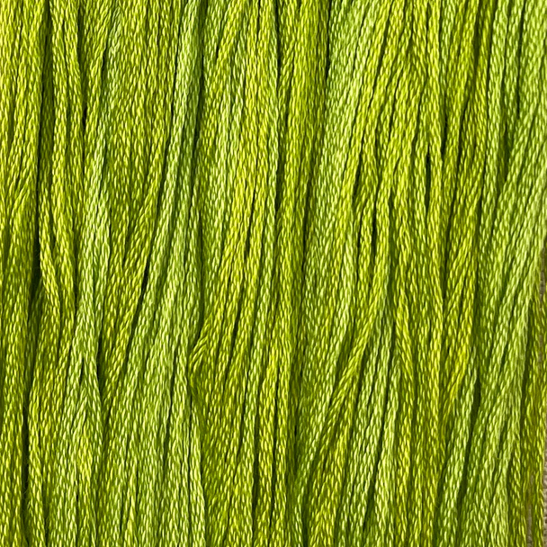 Hand Dyed Thread - Lime Sorbet Colour and Cotton