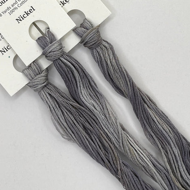 Hand Dyed Thread - Nickel Colour and Cotton