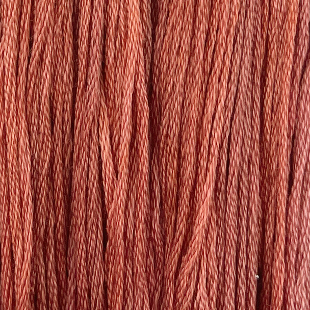 Hand Dyed Thread - Old Brick Colour and Cotton