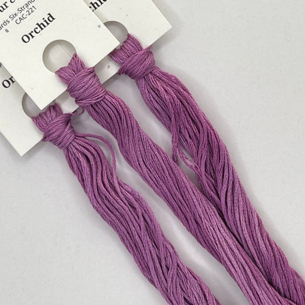 Hand Dyed Thread - Orchid Colour and Cotton