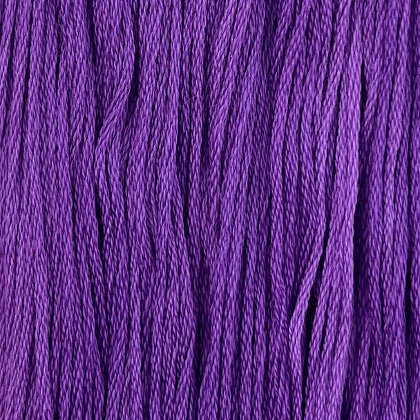 Hand Dyed Thread - Purple Parrot Colour and Cotton