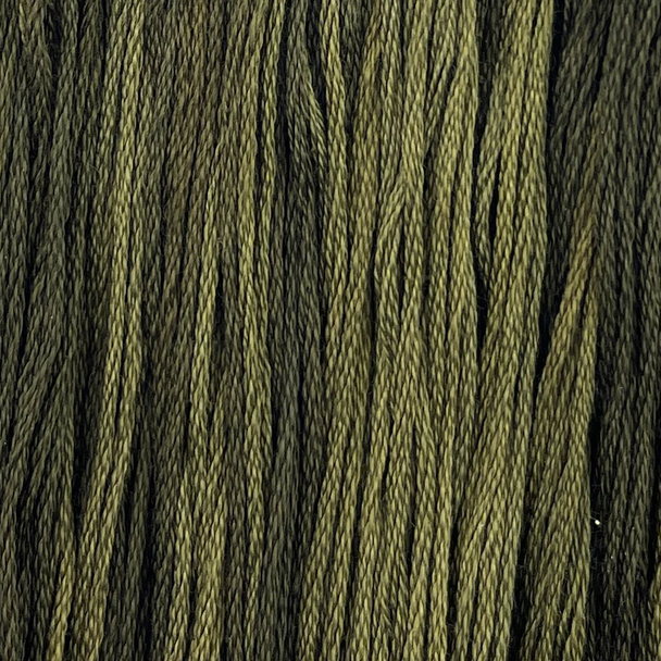 Hand Dyed Thread - Seaweed Colour and Cotton