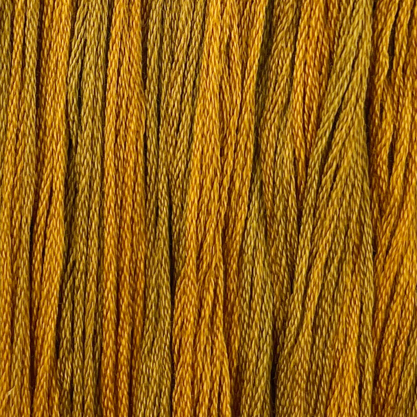 Hand Dyed Thread - Sweet Potato Colour and Cotton