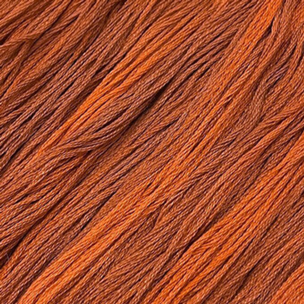 Hand Dyed Thread - Terracotta Colour and Cotton