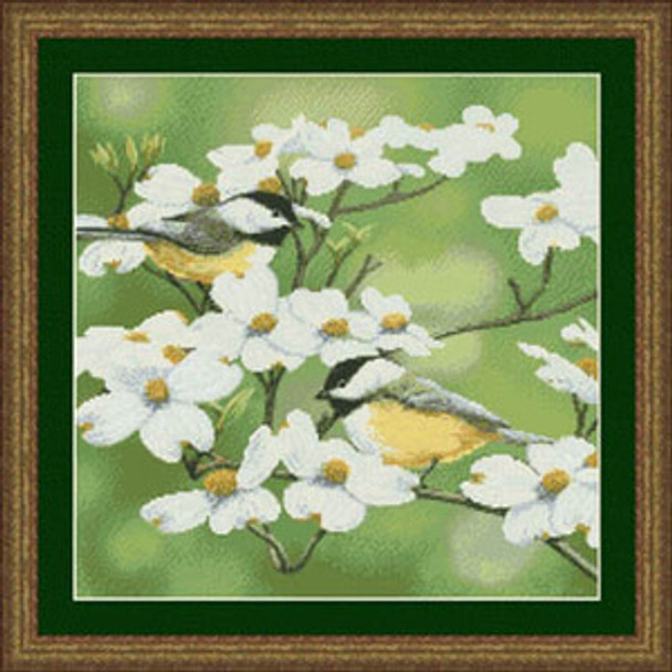 Springtime Chickadees by Kustom Krafts 09-2678 