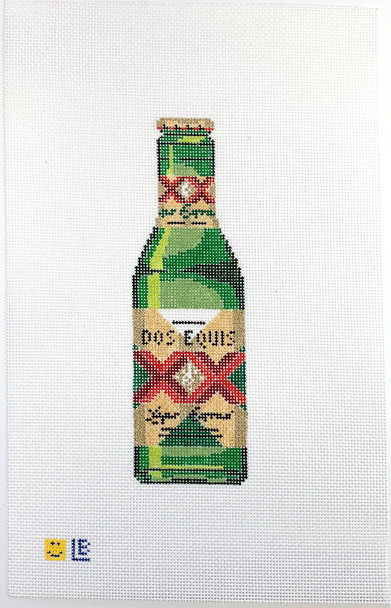 B-06 Dos Equis Bottle 2w x 6.75h 18 Mesh  LAUREN BLOCH DESIGNS