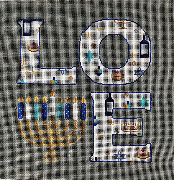 JUDAICA GE722 JUDIAC LOVE 12 x 12  13 Mesh Gayla Elliott