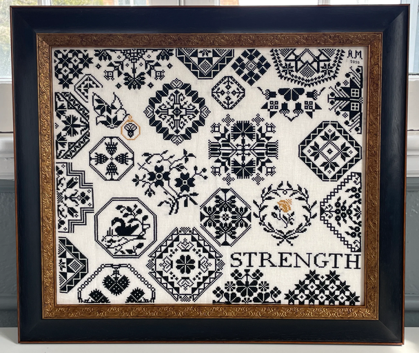 Strength 268 X 225 Stitches AuryTM Designs 22-1692